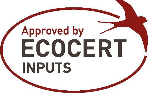 Approved by ECOCERT INPUTS
