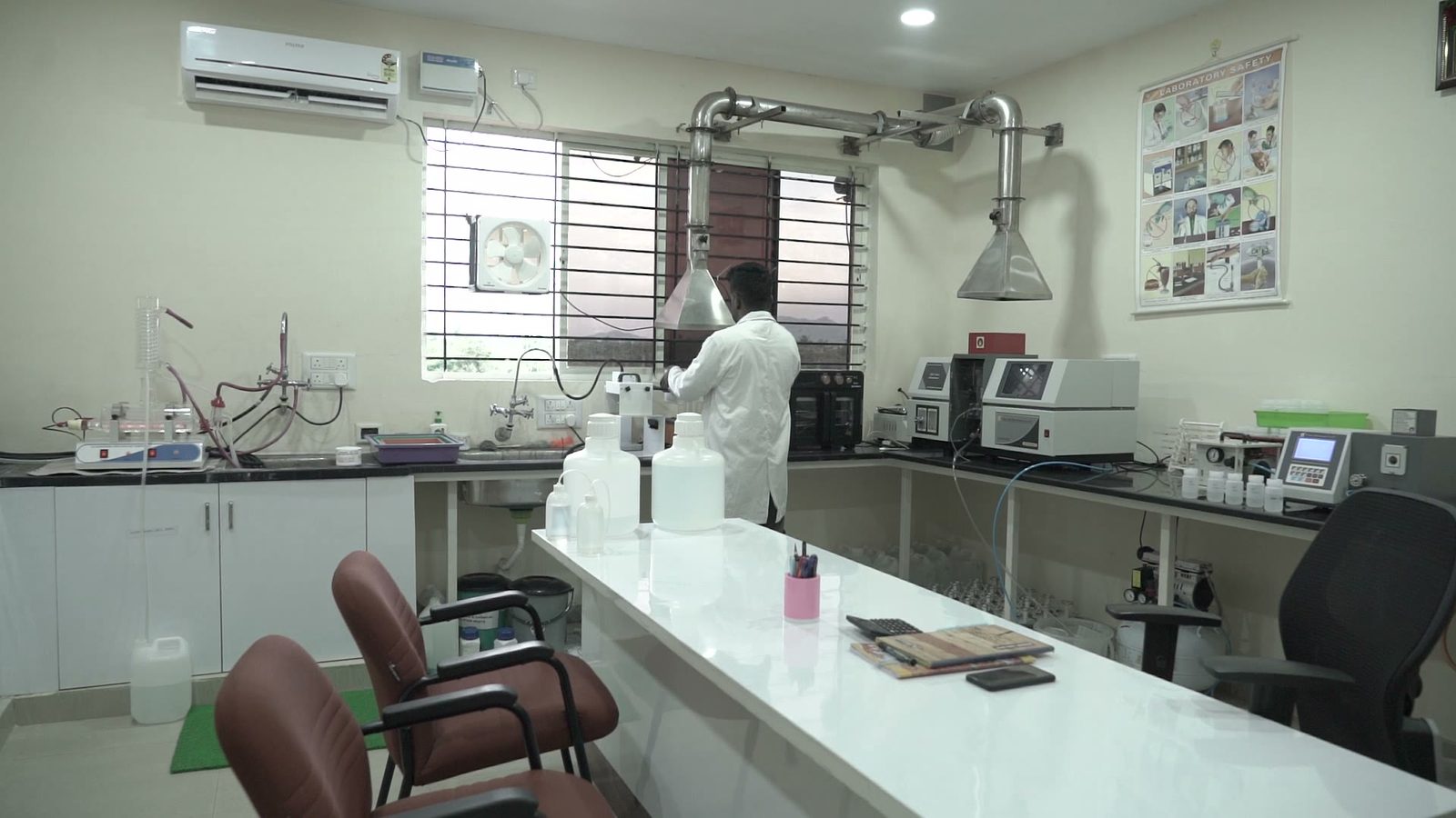 In-house quality control laboratory
